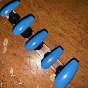 solid color press on nails